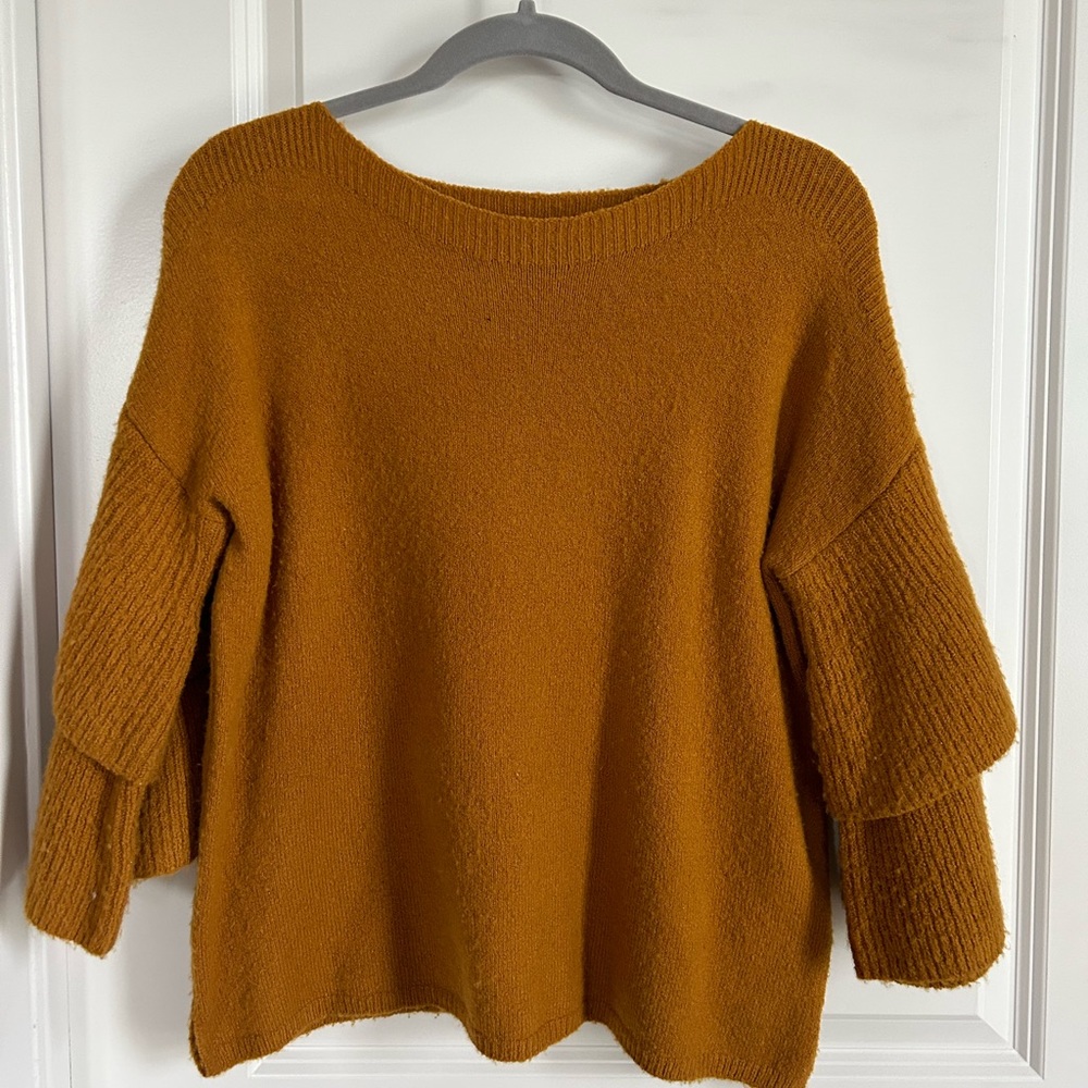 Mustard yellow Madewell sweater
